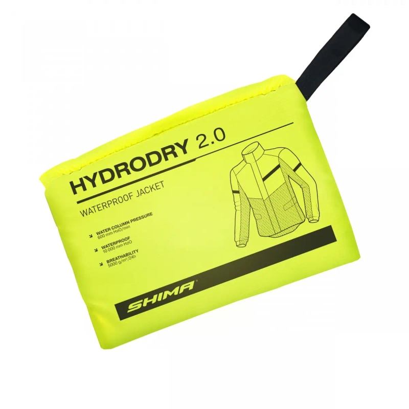 „Shima Hydrodry 2.0“ vandeniui atspari striukė, juoda-fluorescencinė geltona