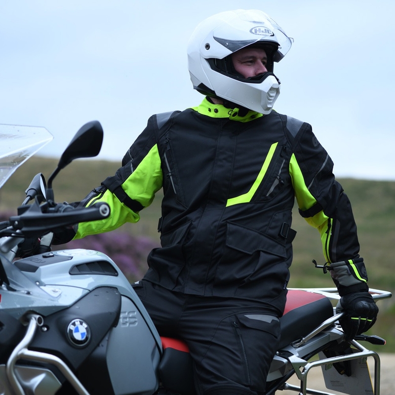 Oxford Montreal 4.0 DRY2DRY™ juodos motociklininko kelnės
