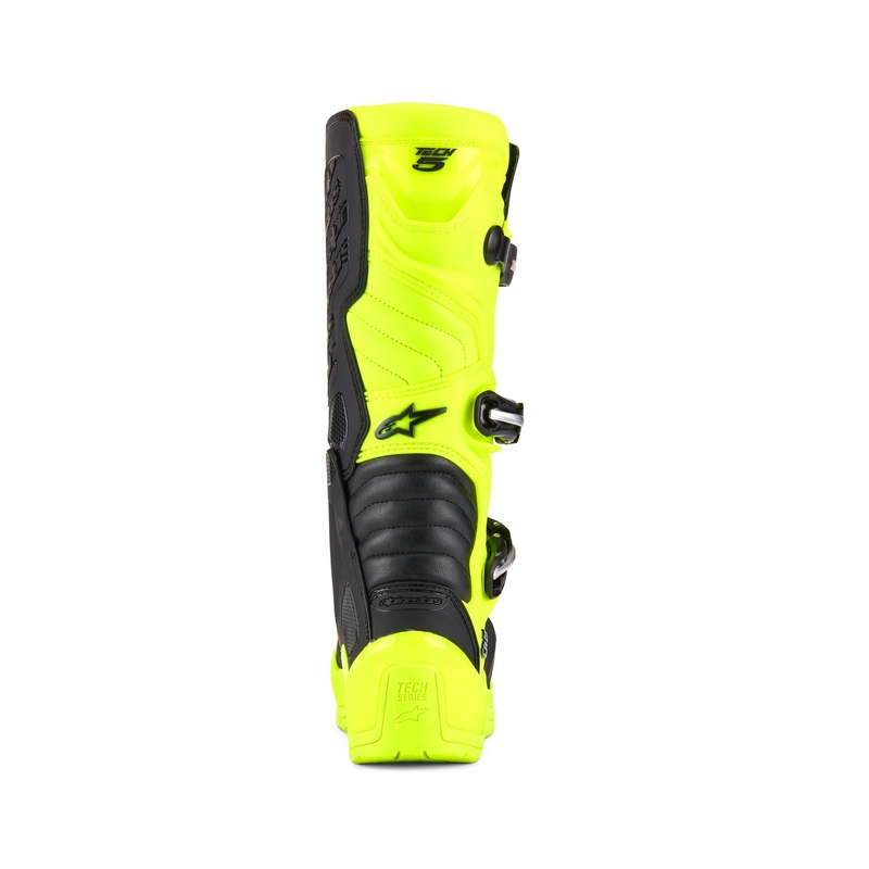 Alpinestars Tech 5 fluo geltonai juodi motociklininko batai