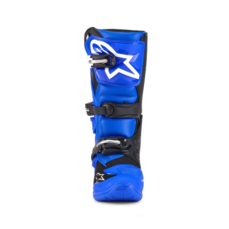 "Alpinestars Tech 7 S" vaikiški motociklininko batai mėlyna, balta ir juoda spalvos