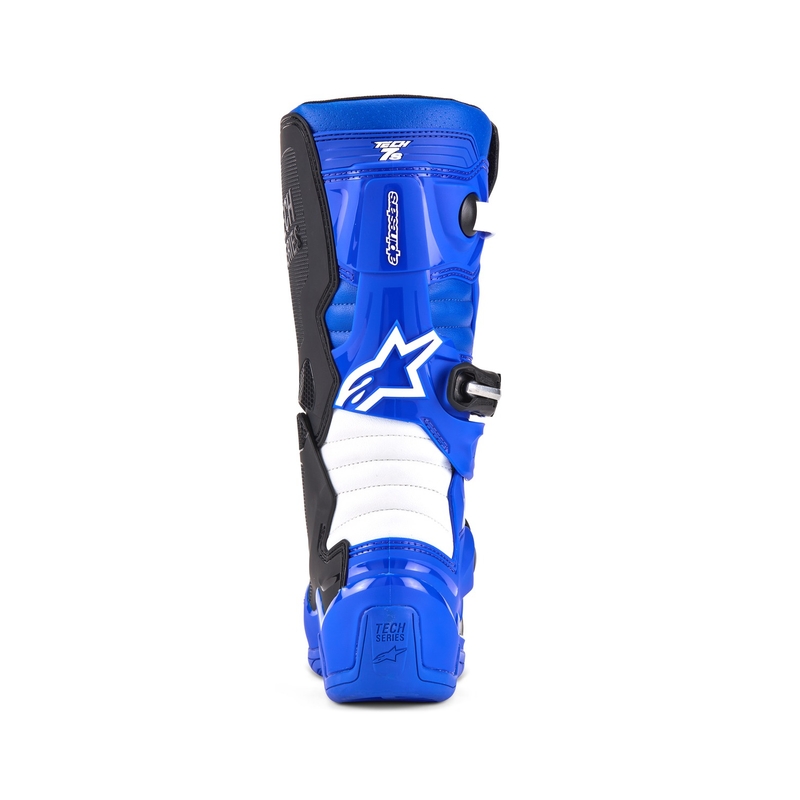 "Alpinestars Tech 7 S" vaikiški motociklininko batai mėlyna, balta ir juoda spalvos