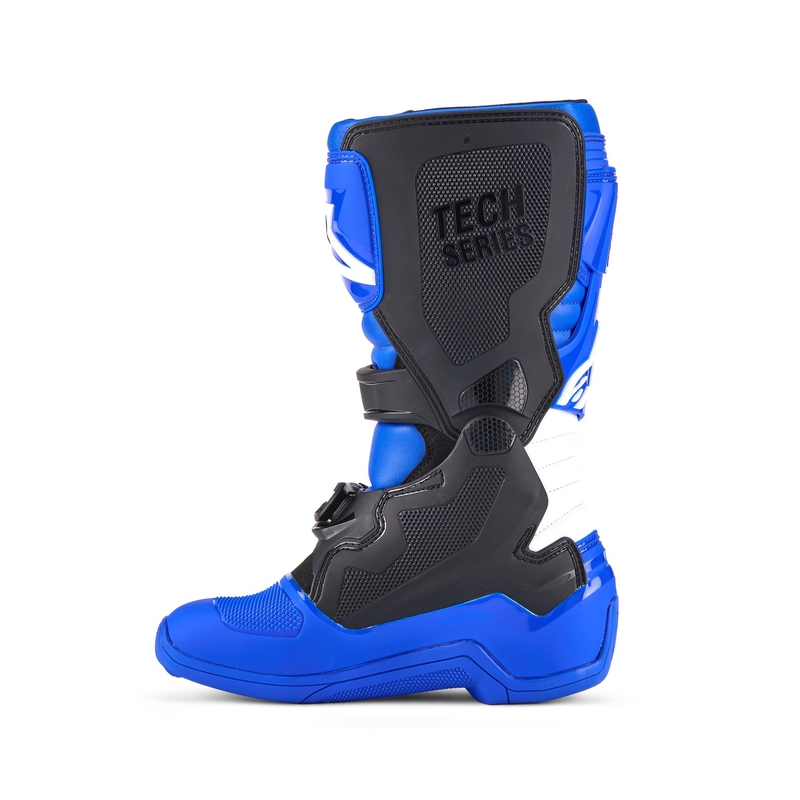 "Alpinestars Tech 7 S" vaikiški motociklininko batai mėlyna, balta ir juoda spalvos