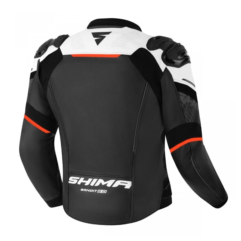 Motociklininko striukė Shima Bandit 2.0 black-white-red