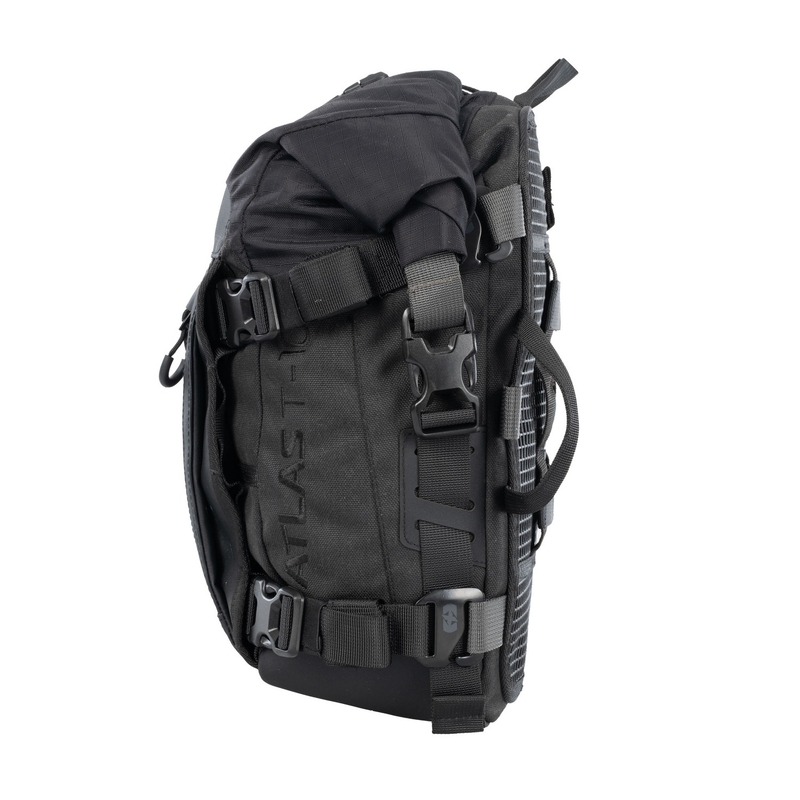 Oxford Atlas T-10 Advanced Tourpack 10L keleivio sėdynės krepšys, juodas