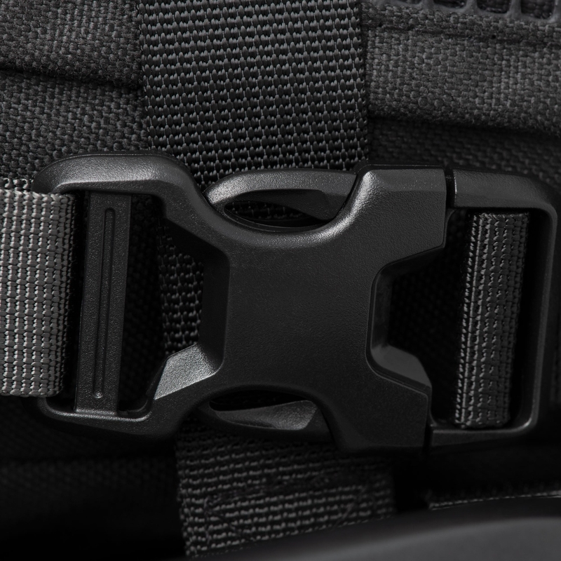 Oxford Atlas T-10 Advanced Tourpack 10L keleivio sėdynės krepšys, juodas