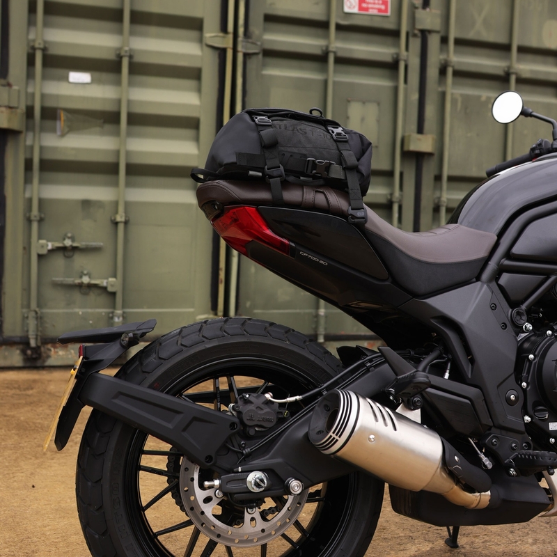 Oxford Atlas T-10 Advanced Tourpack 10L keleivio sėdynės krepšys, pilkas