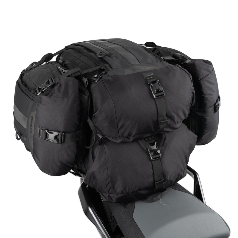 Oxford Atlas T-20 Advanced Tourpack 20 l keleivio sėdynės krepšys, juodas