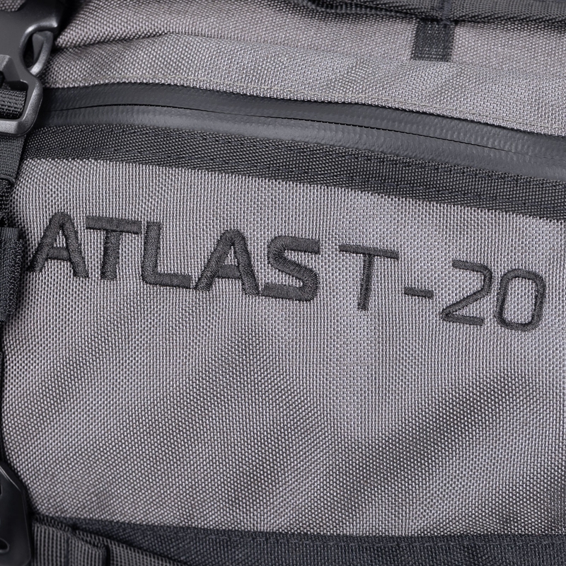 Oxford Atlas T-20 Advanced Tourpack 20 l keleivio sėdynės krepšys, pilkas
