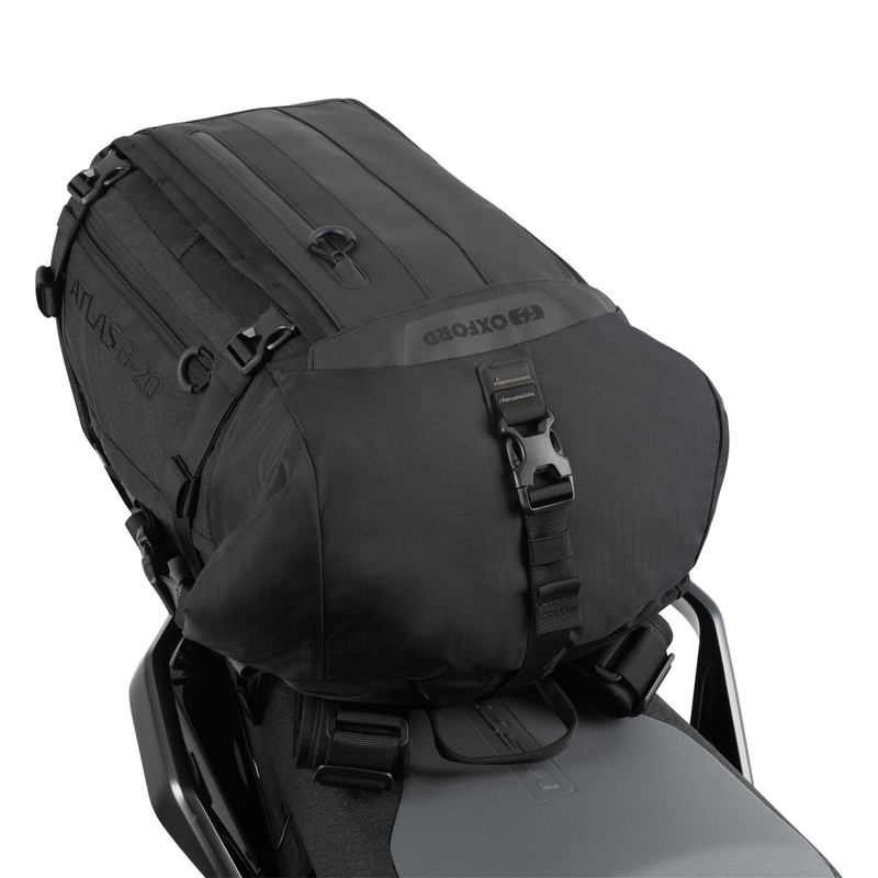 Motociklo krepšys Oxford Atlas B-20 Advanced Backpack 20 l juodas