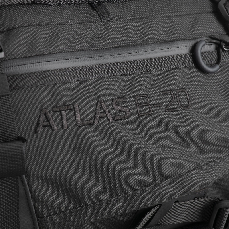 Motociklo krepšys Oxford Atlas B-20 Advanced Backpack 20 l juodas