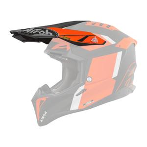 Šalmo skydelis Airoh Aviator Glory matinės oranžinės spalvos