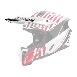 Airoh Twist 3 Thunder raudonas blizgus šalmo skydelis