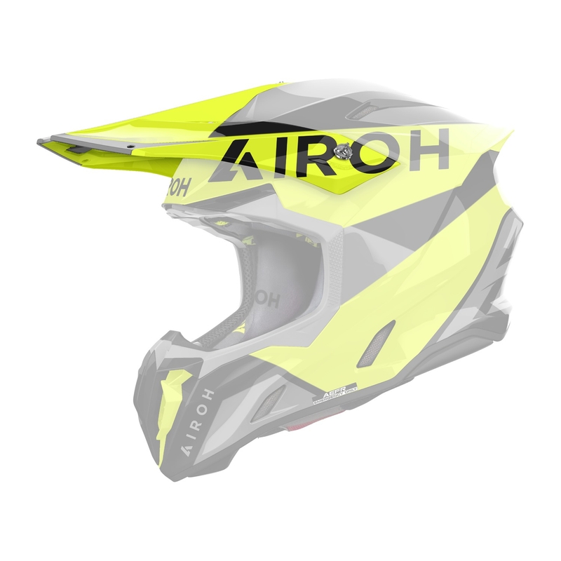 Airoh Twist 3 King geltonas blizgus šalmo skydelis