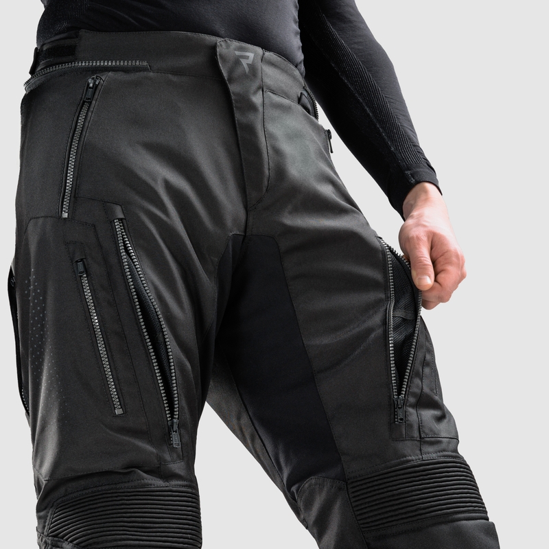 Rebelhorn Hiker IV prailgintos motociklininko kelnės Black