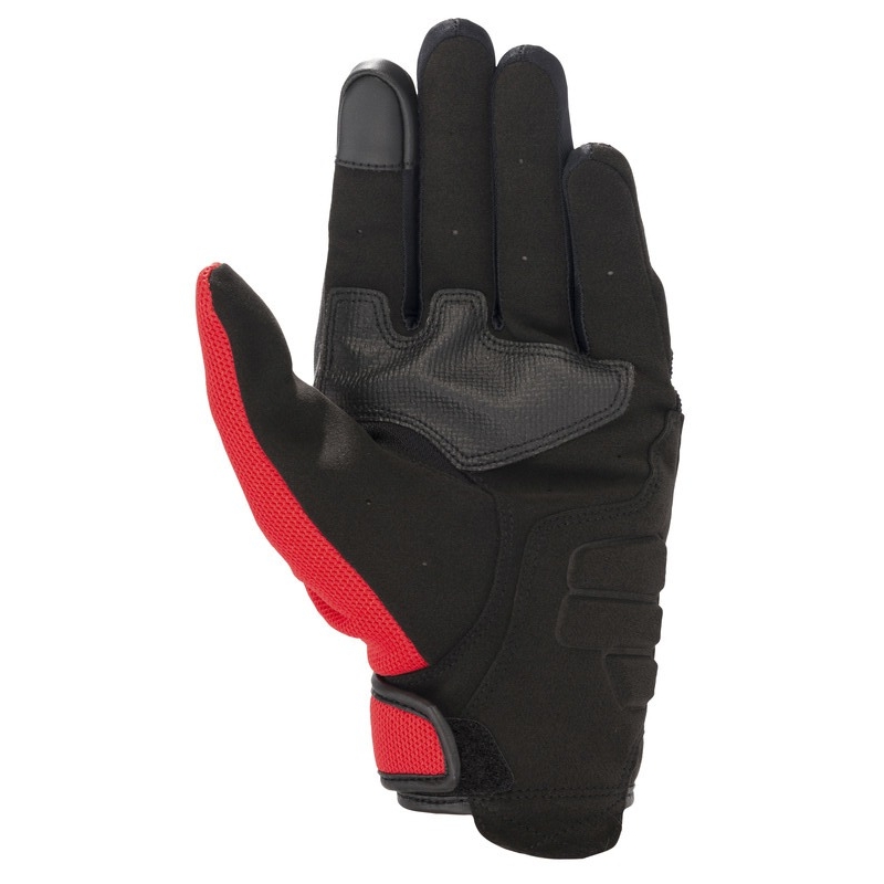 Alpinestars Copper Honda motociklininko pirštinių kolekcija juoda-raudona-mėlyna