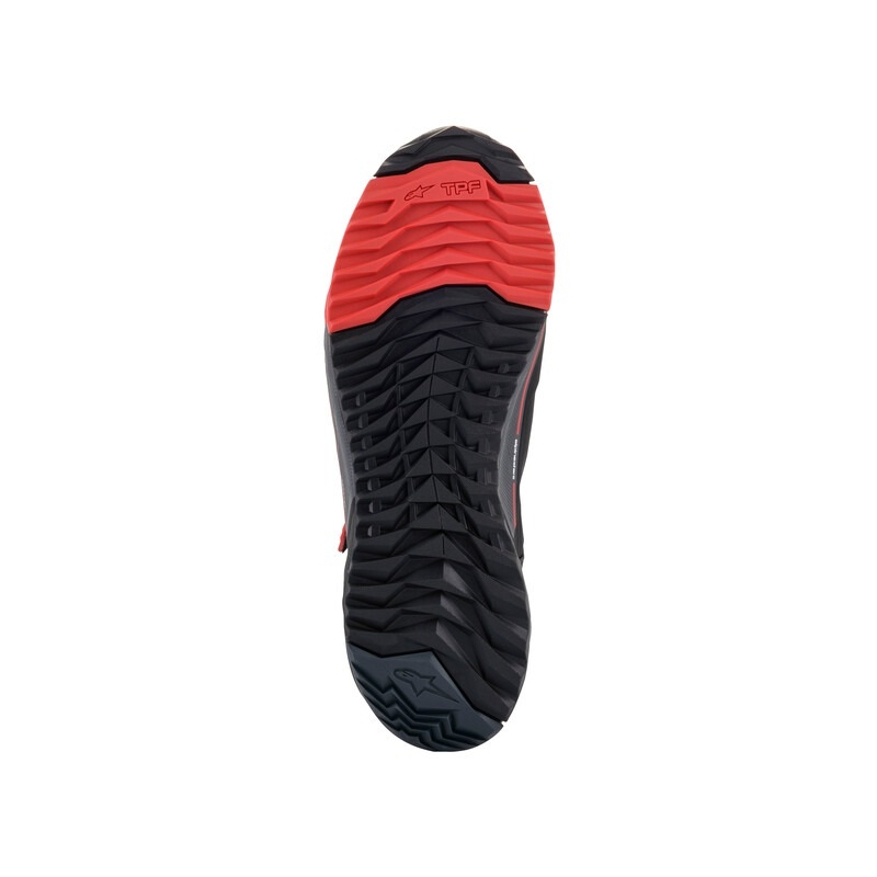 Alpinestars CR-X Drystar Honda Collection juodai-raudonai-pilki motociklininko batai