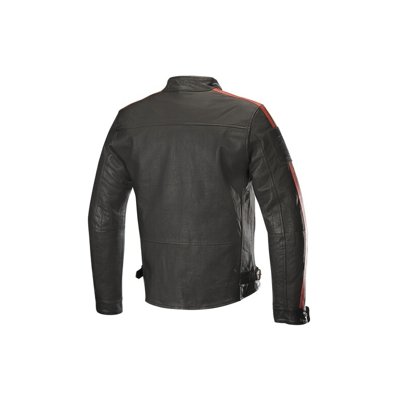 Bunda na motorku Alpinestars Charlie Honda Kolekce černo-krémovo-červená