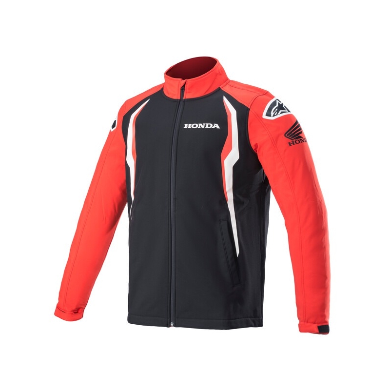 "Alpinestars Honda" raudonos ir juodos spalvų motociklininko striukė