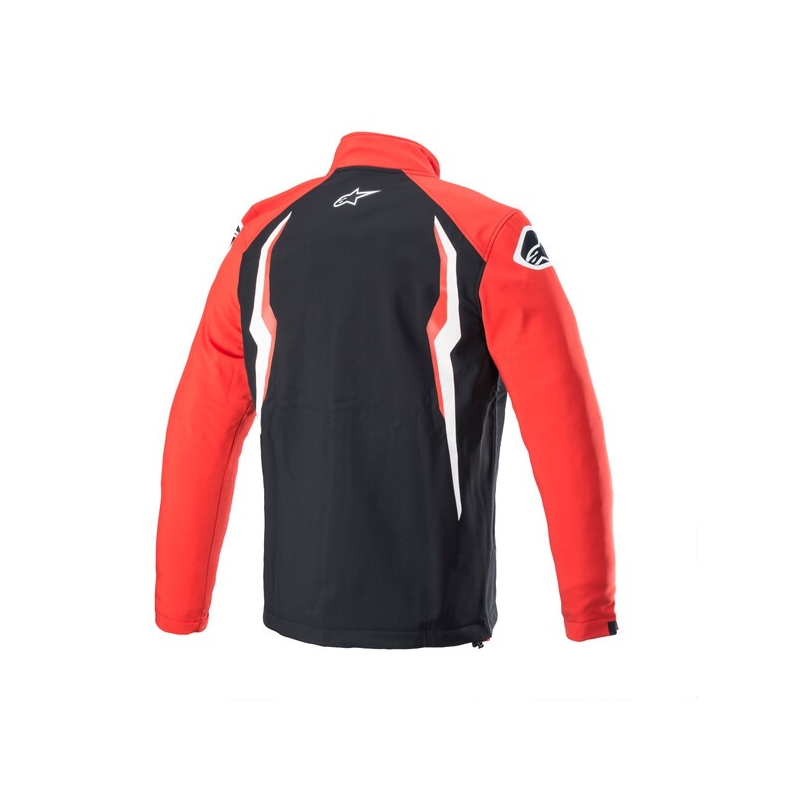 "Alpinestars Honda" raudonos ir juodos spalvų motociklininko striukė