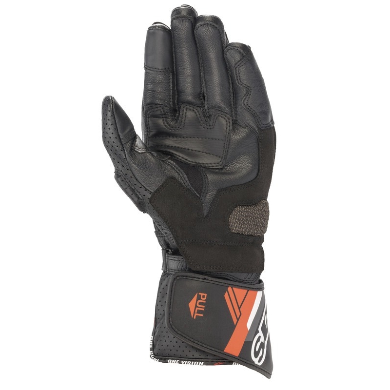 Motociklininko pirštinės Alpinestars SP-8 black-fluo red
