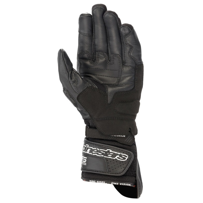 Alpinestars SP-8 Air motociklininko pirštinės juodos