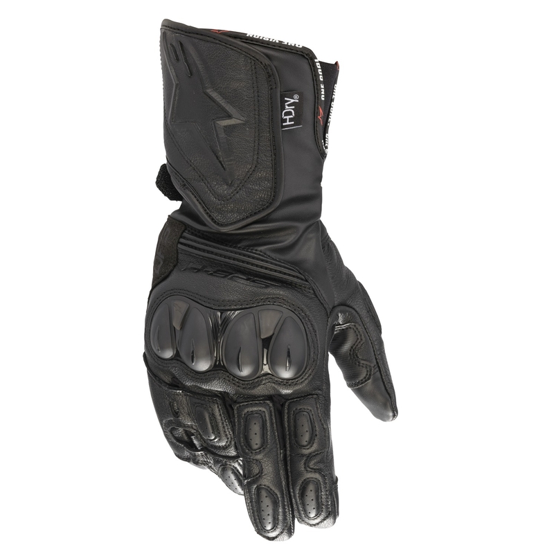 Alpinestars SP-8 HDRY juodos motociklininko pirštinės