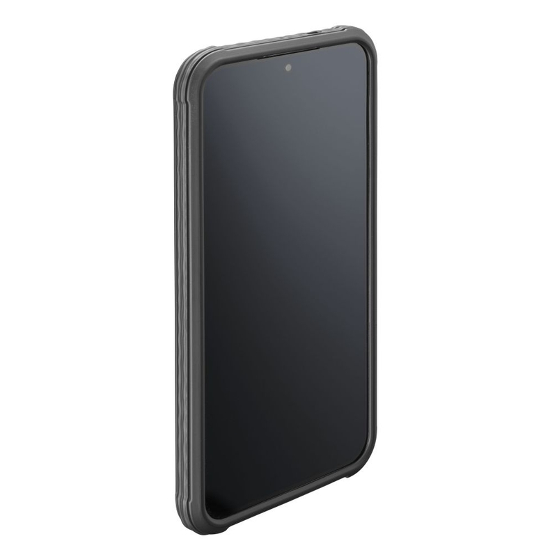 Apsauginis dangtelis Interphone QUIKLOX Tetraforce, skirtas "Samsung Galaxy S24", juodas