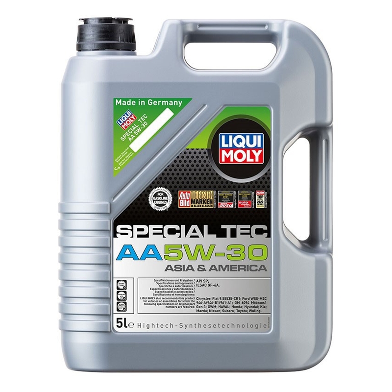 LIQUI MOLY Special Tec AA 5W-30 sintetinė variklinė alyva (Azija, Amerika) 5 l