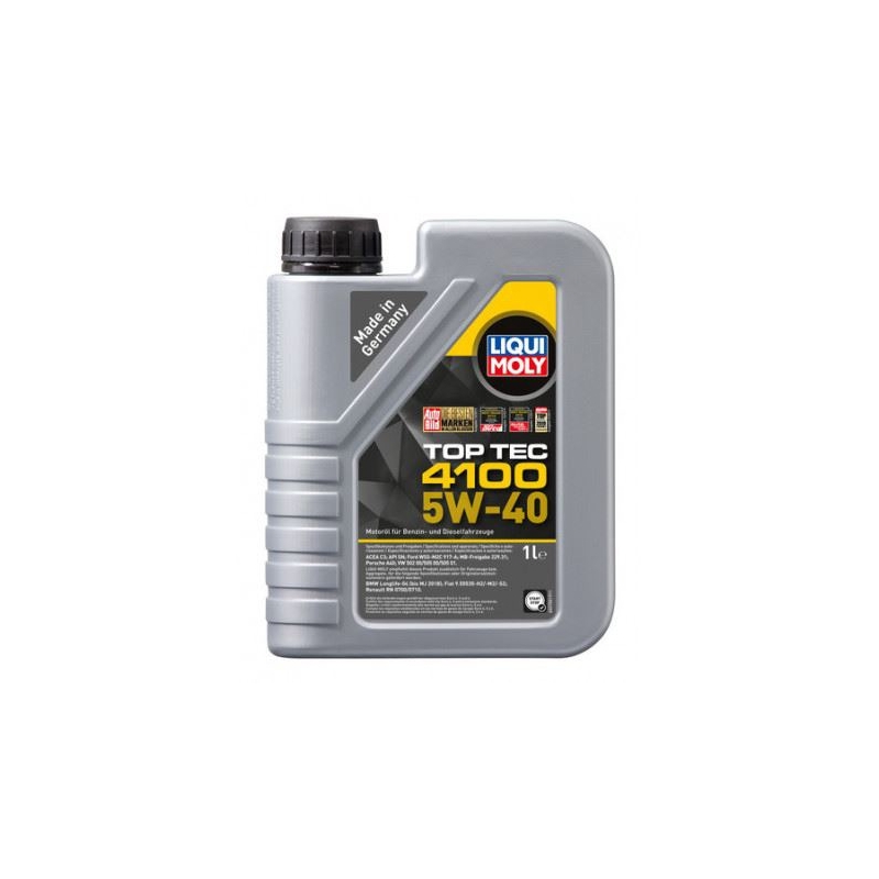 LIQUI MOLY Top Tec 4100 5W-40 sintetinė variklinė alyva 1 l