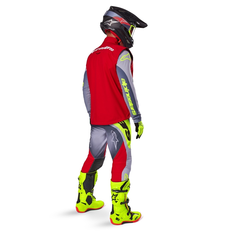 "Alpinestars Techstar" raudona softshell liemenė