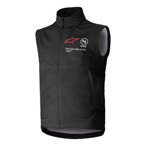 Alpinestars Techstar vaikiška softshell liemenė juoda