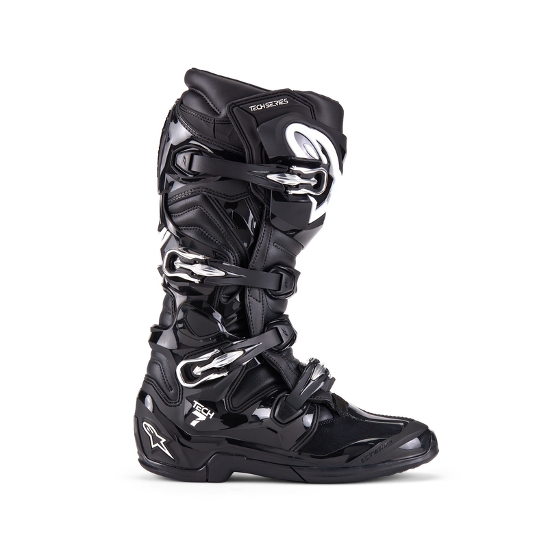 Alpinestars Tech 7 motociklininko batai juodi