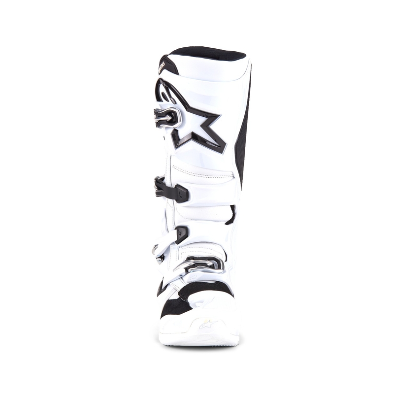 Alpinestars Tech 7 motociklininko batai juodai balti