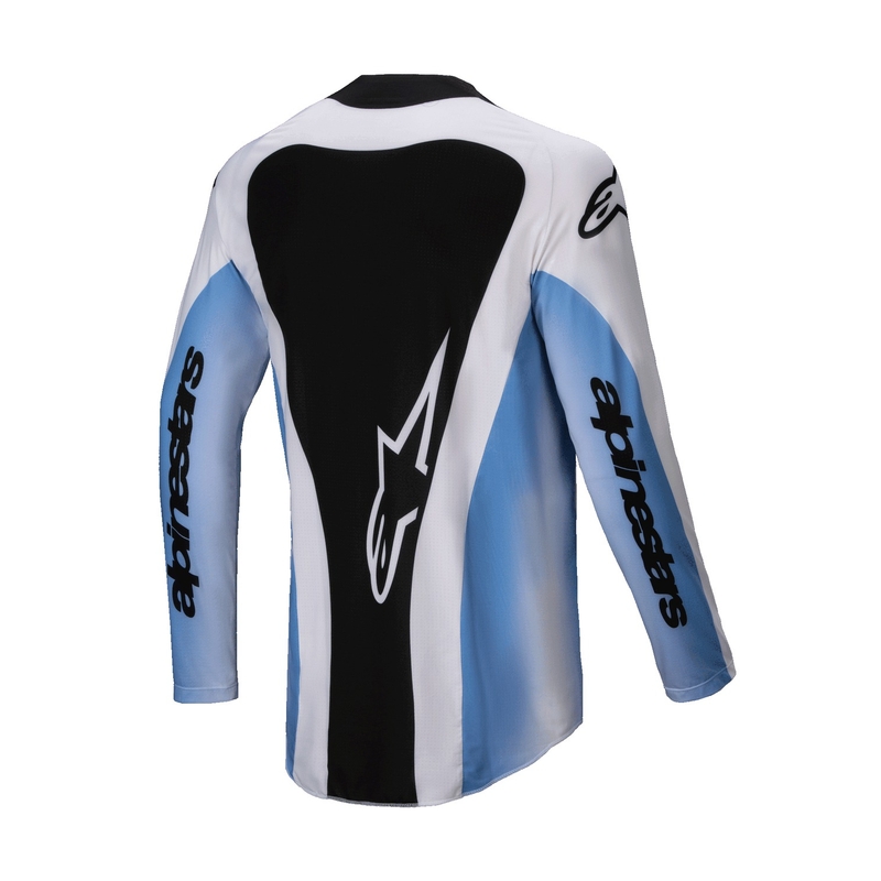 Motokrosový dres Alpinestars Techstar Melt černo-modrý