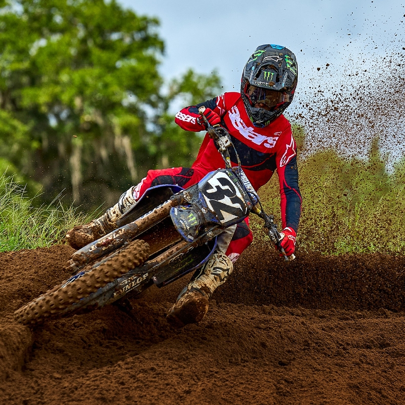 Motokrosový dres Alpinestars Techstar Dreem červeno-černý