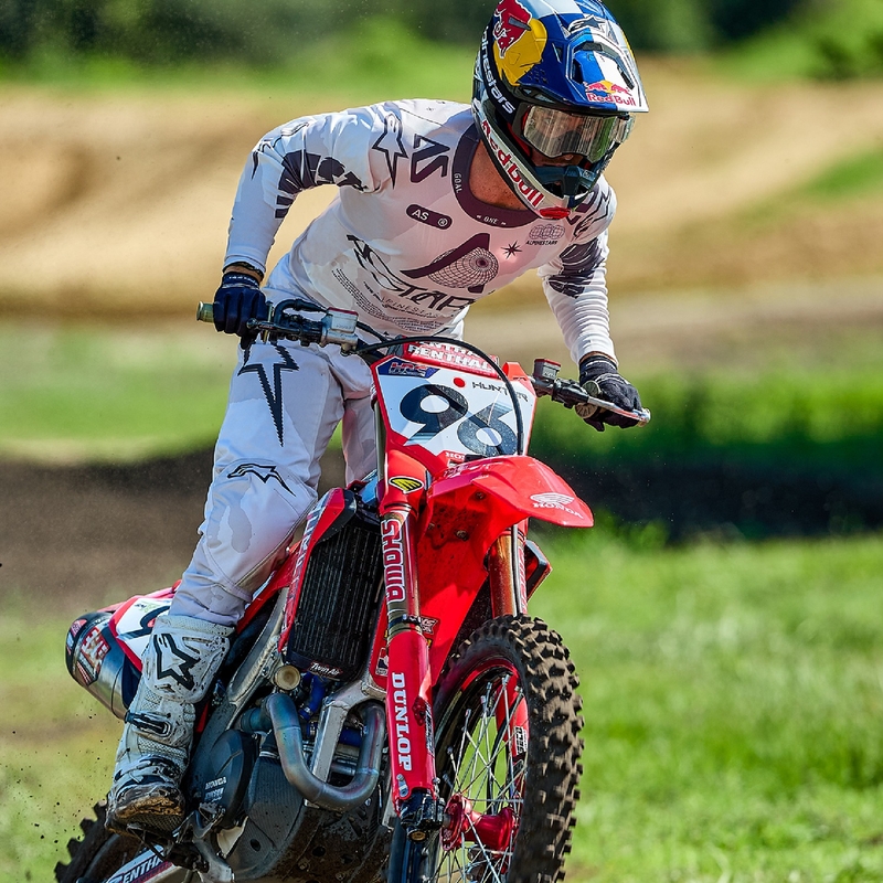 Alpinestars Racer Hollow lengvi kamufliažiniai-rudos spalvos motokroso marškinėliai
