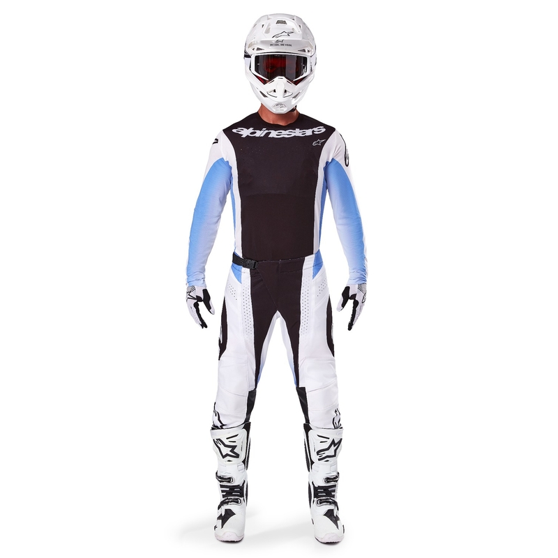 Motokrosové kalhoty Alpinestars Techstar Melt černo-modré