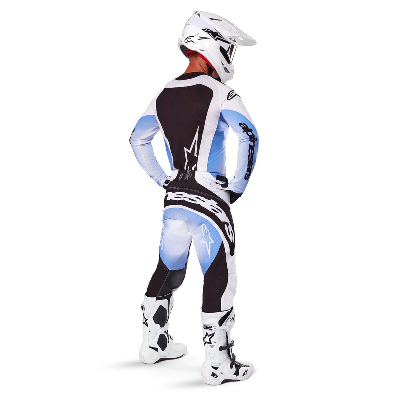 Motokrosové kalhoty Alpinestars Techstar Melt černo-modré