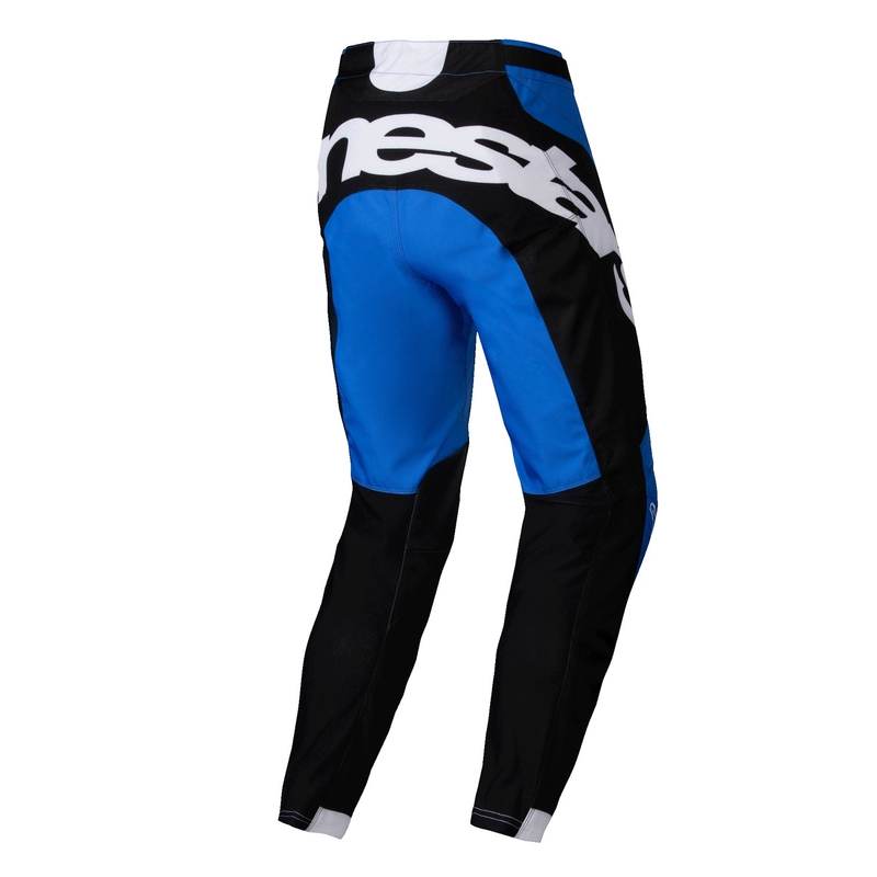 Motokrosové kalhoty Alpinestars Racer Veil modro-černé