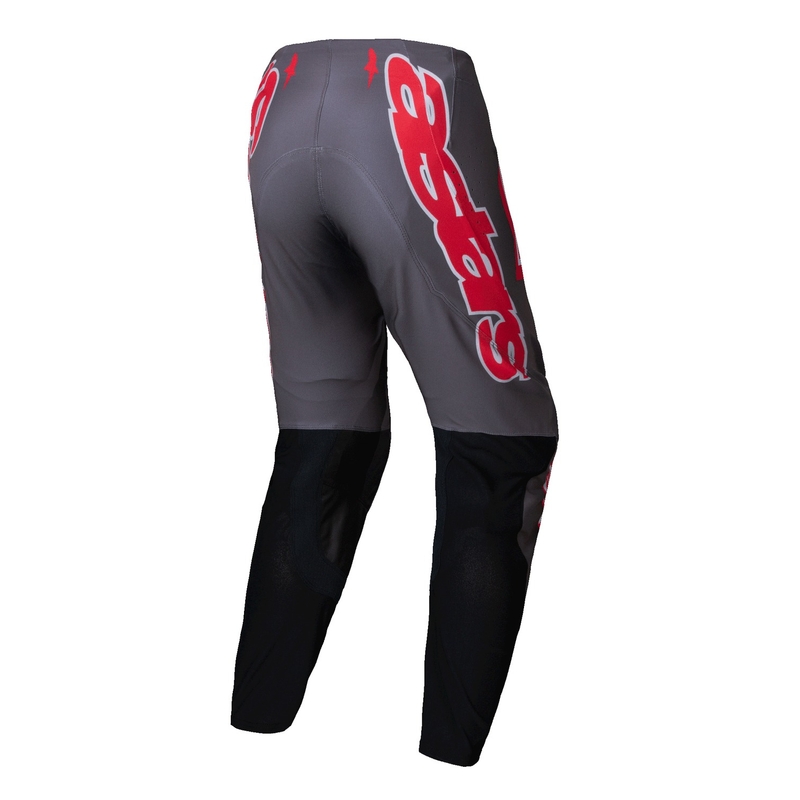 Alpinestars Supertech Lipan Smoke Red motokroso kelnės