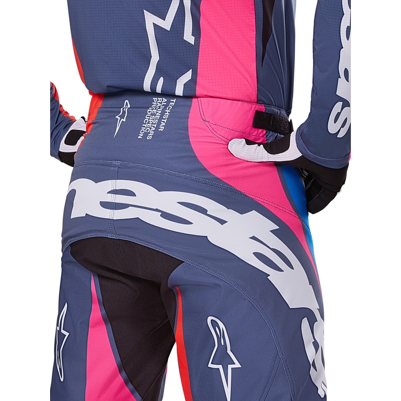 Motokrosové kalhoty Alpinestars Techstar Dreem šedo-multicolor