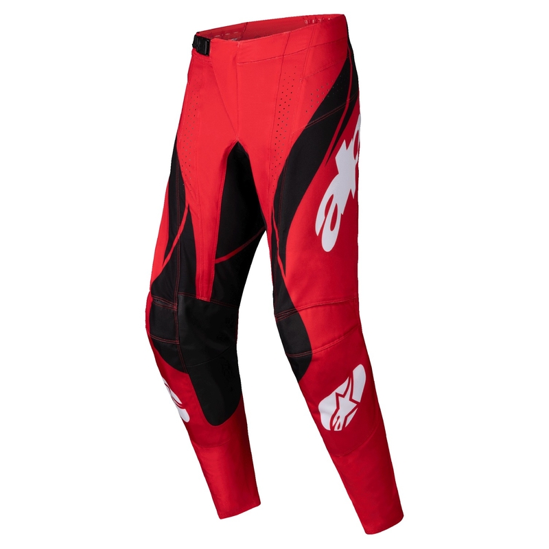 Motokrosové kalhoty Alpinestars Techstar Dreem červeno-černé