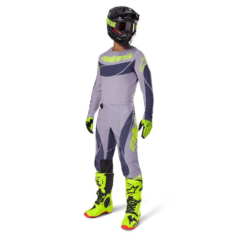 Motokrosové kalhoty Alpinestars Techstar Dreem šedo-tmavě šedé