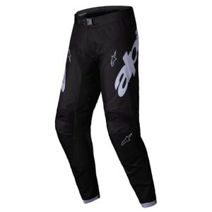 Alpinestars Racer Graphite Motokroso kelnės juodai pilkos spalvos