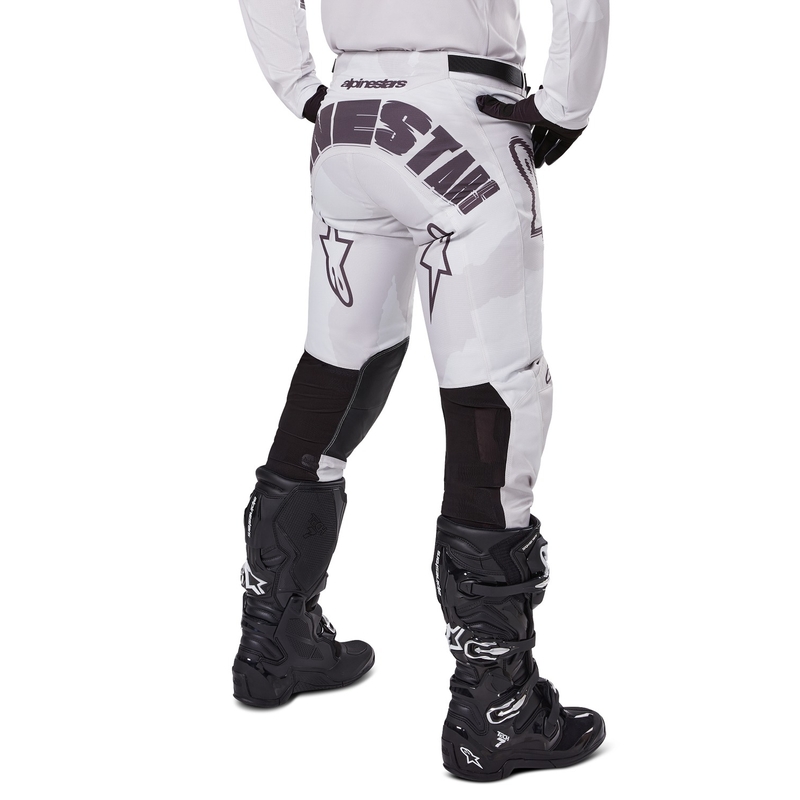Alpinestars Racer Hollow motokroso kelnės, šviesios, kamufliažinės, rudos spalvos