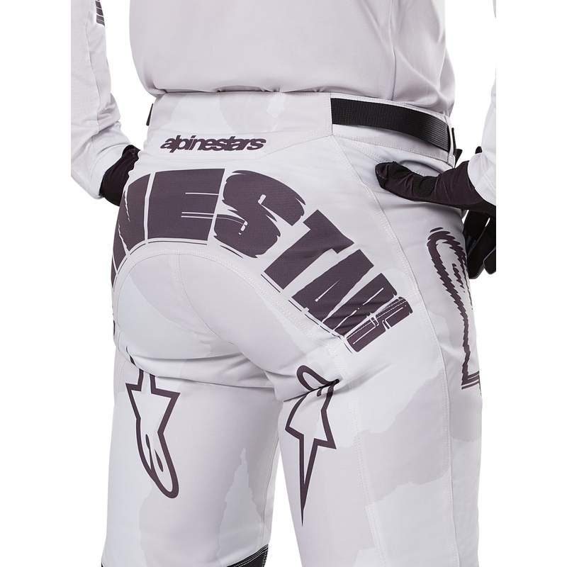 Alpinestars Racer Hollow motokroso kelnės, šviesios, kamufliažinės, rudos spalvos