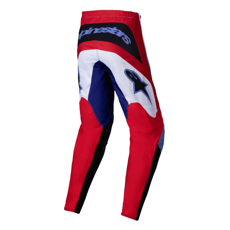 Motokrosové kalhoty Alpinestars Fluid Wurx fialovo-červené