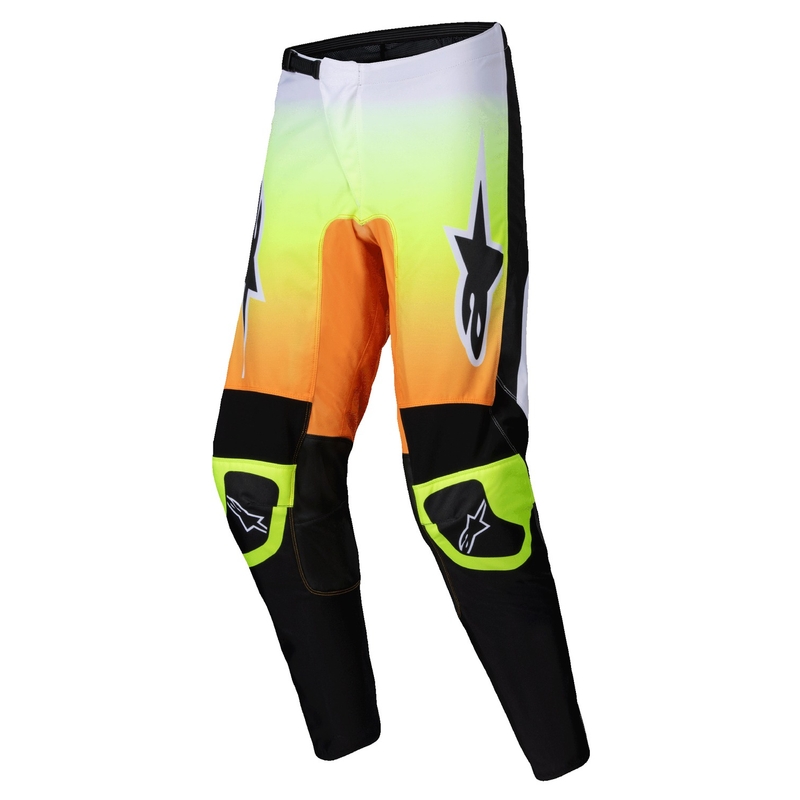 Alpinestars Fluid Wurx motokroso kelnės geltonos ir juodos spalvos