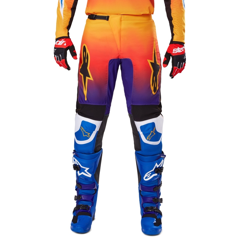Alpinestars Fluid Wurx įvairiaspalvės motokroso kelnės