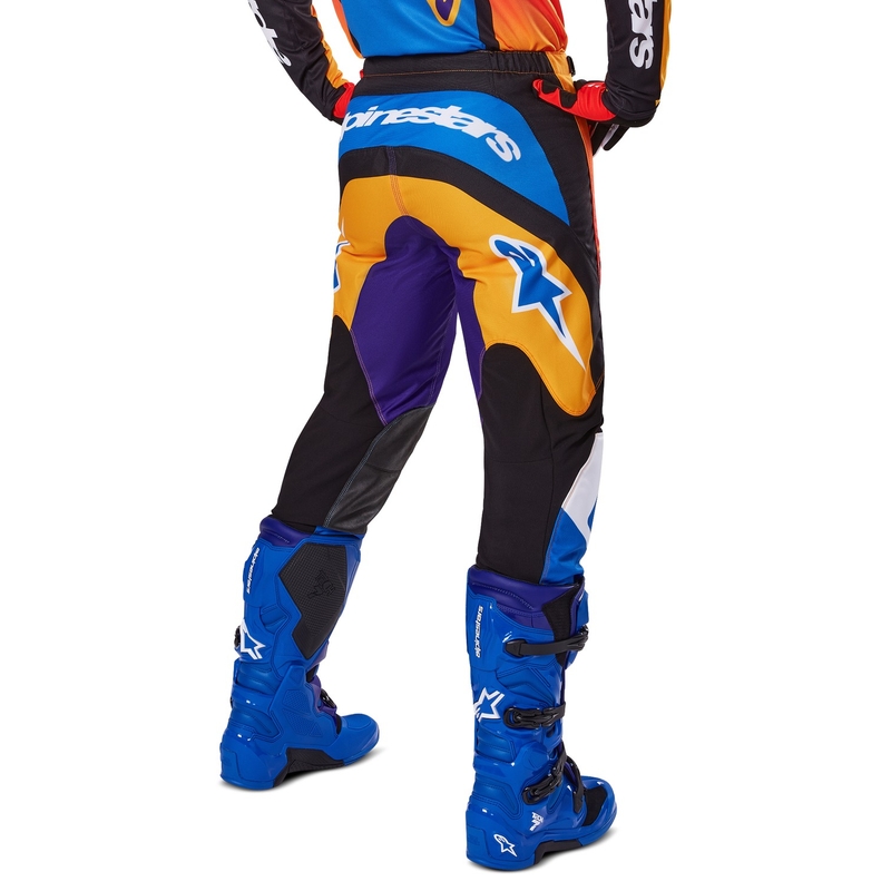 Alpinestars Fluid Wurx įvairiaspalvės motokroso kelnės